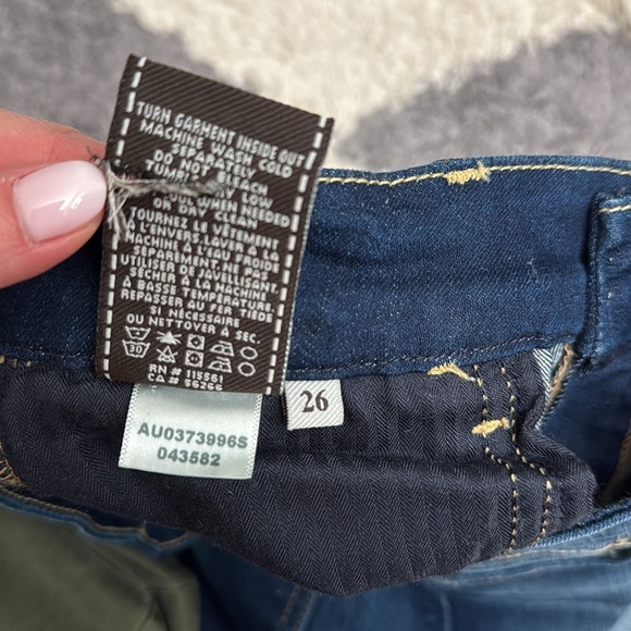7 for All Mankind the Skinny Bootcut jeans size 26 - Picture 11 of 13